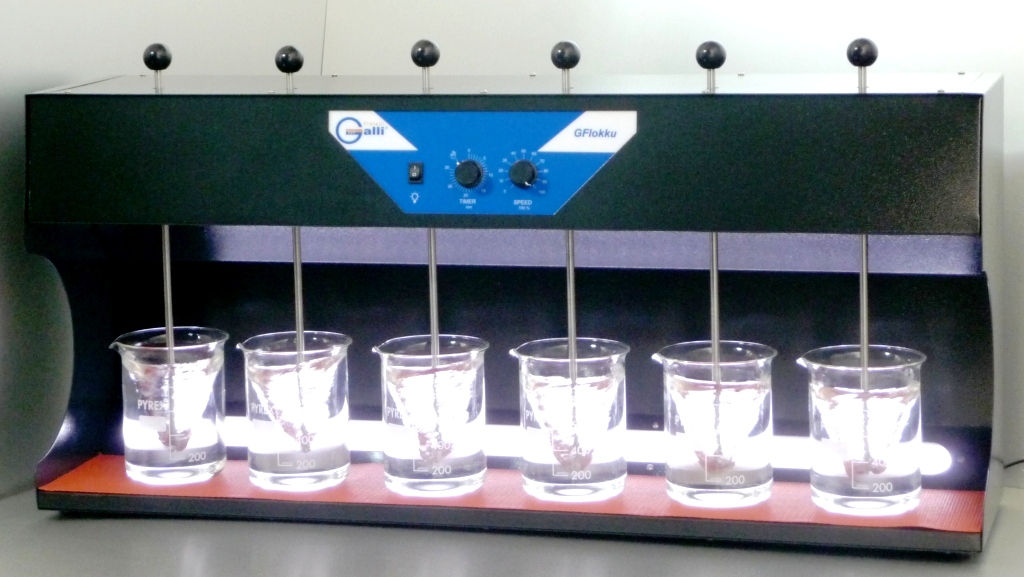 Galli,Flocculatore,Jar Test, GFlokku